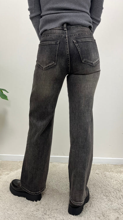 Jeans dritto grigio Extasy art.SA7663