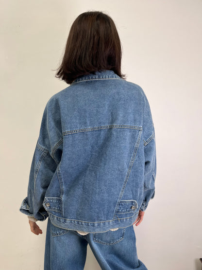 Giubbino in Denim over Susy Mix