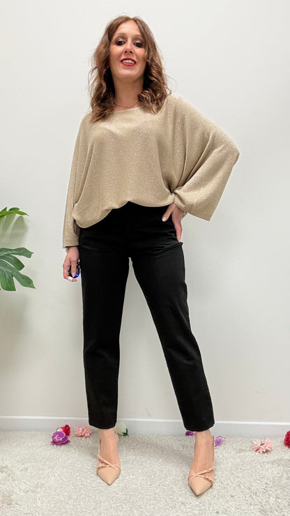 Pantalone Chino Nero Extasy