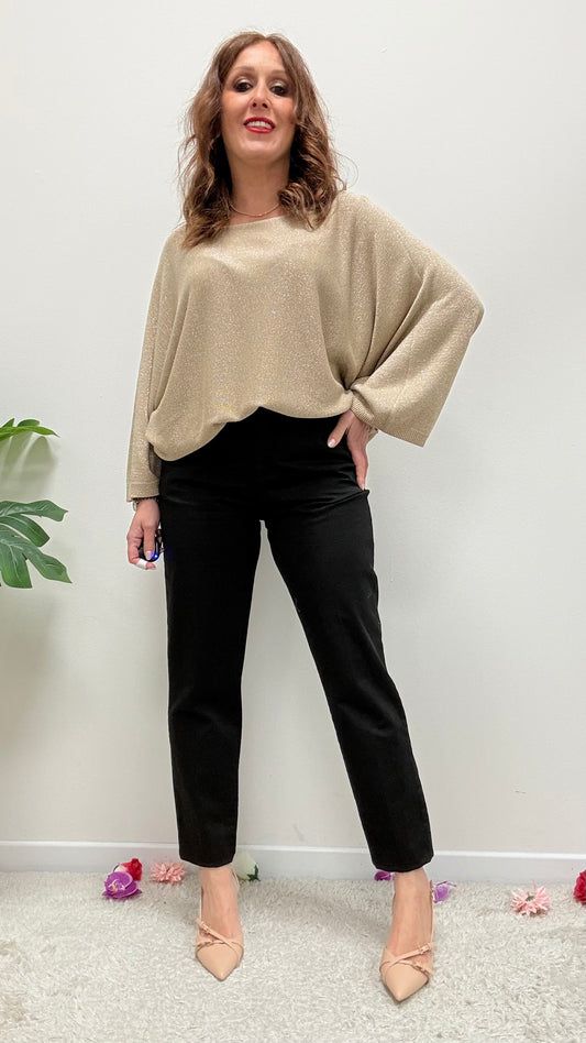 Pantalone Chino Nero Extasy