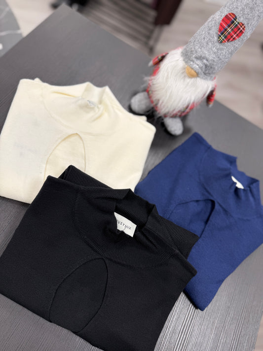 Maglia goccia lupetto Susy Mix