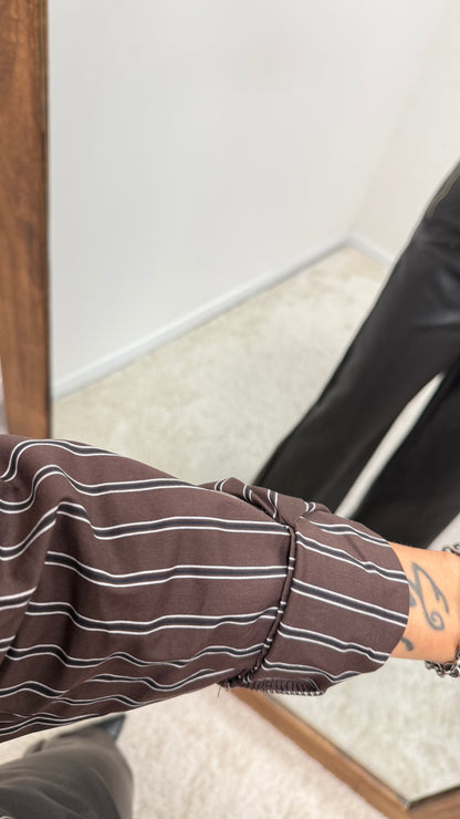 Camicia righe moro Memoire