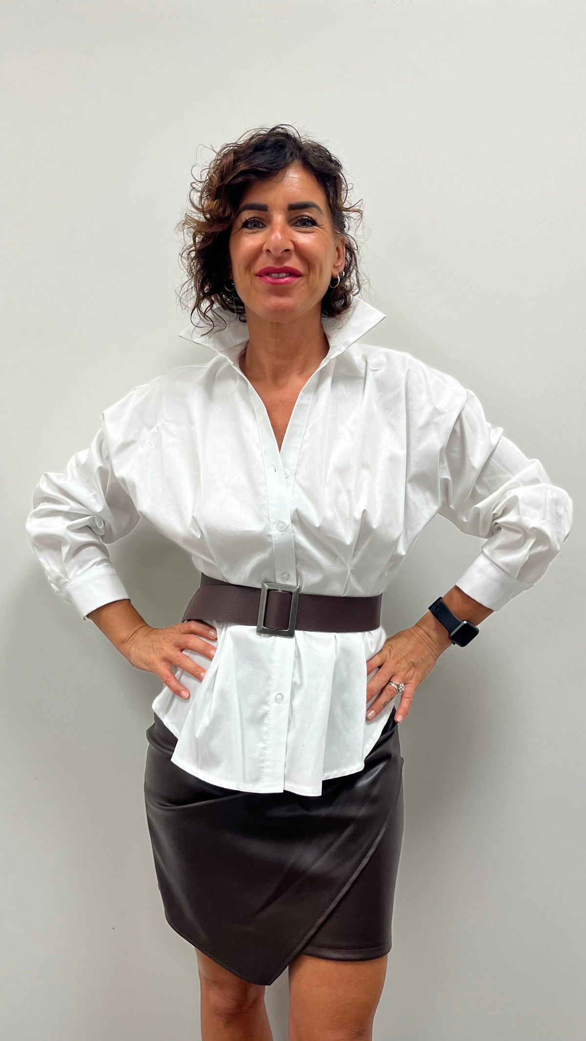 Camicia  Corsetto Bianca Extyn