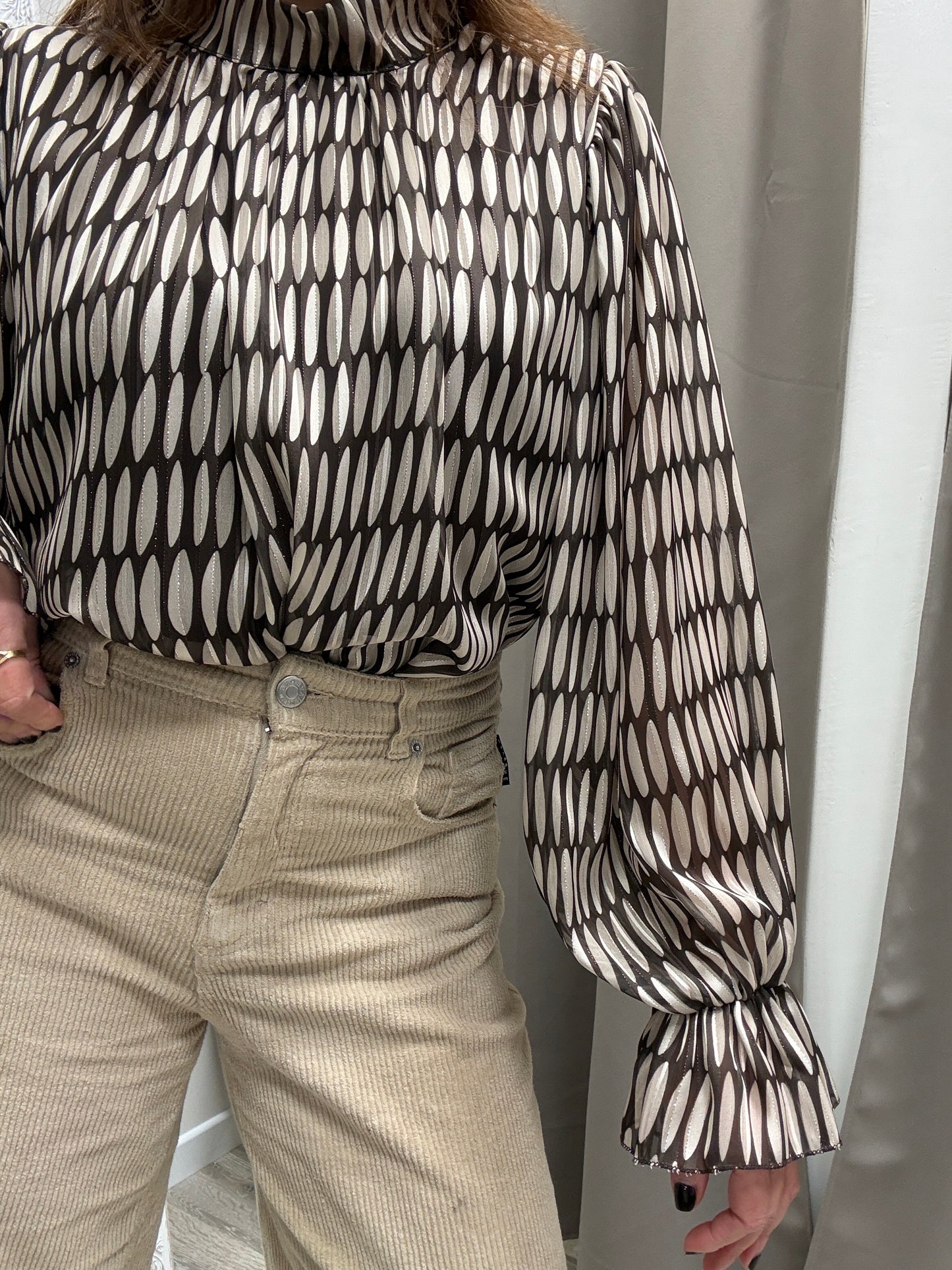 Camicia blusa fantasia Memoire