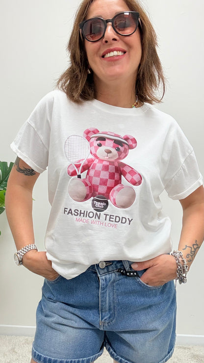 T-shirt orsetto tennis Motel