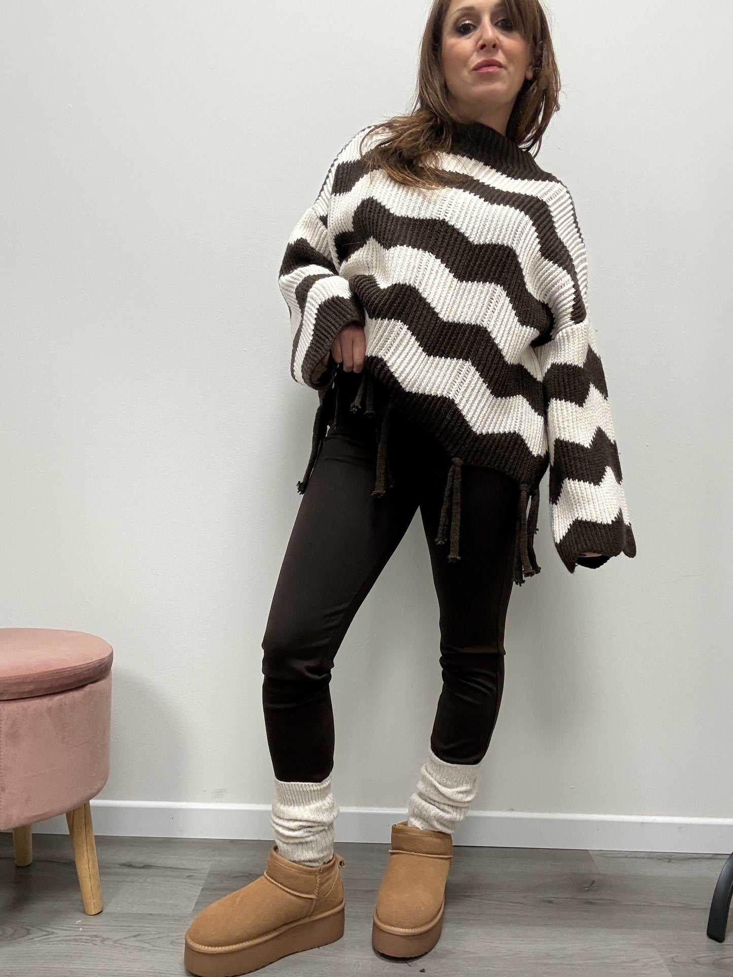 Leggins Punto Milano HaveOne Moro