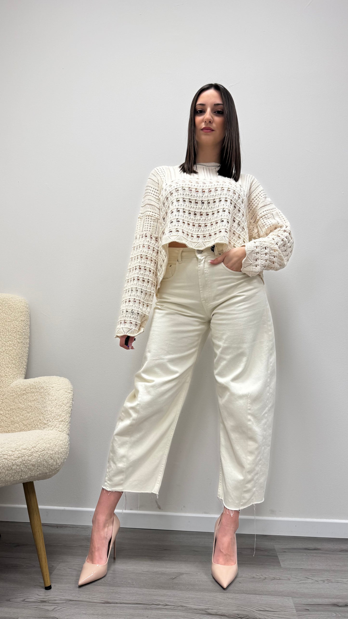 Jeans Barbara Baloon Burro