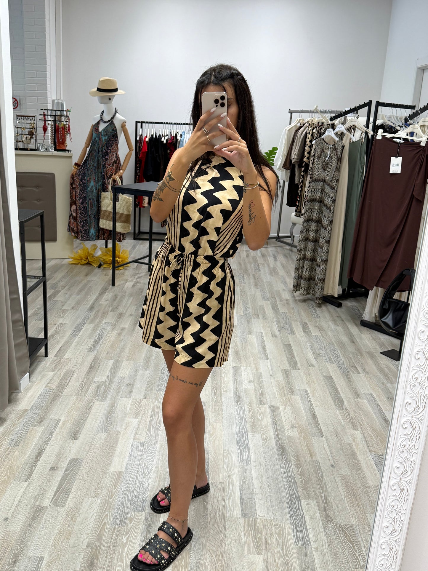 HaveOne Canotta Fantasia zig zag