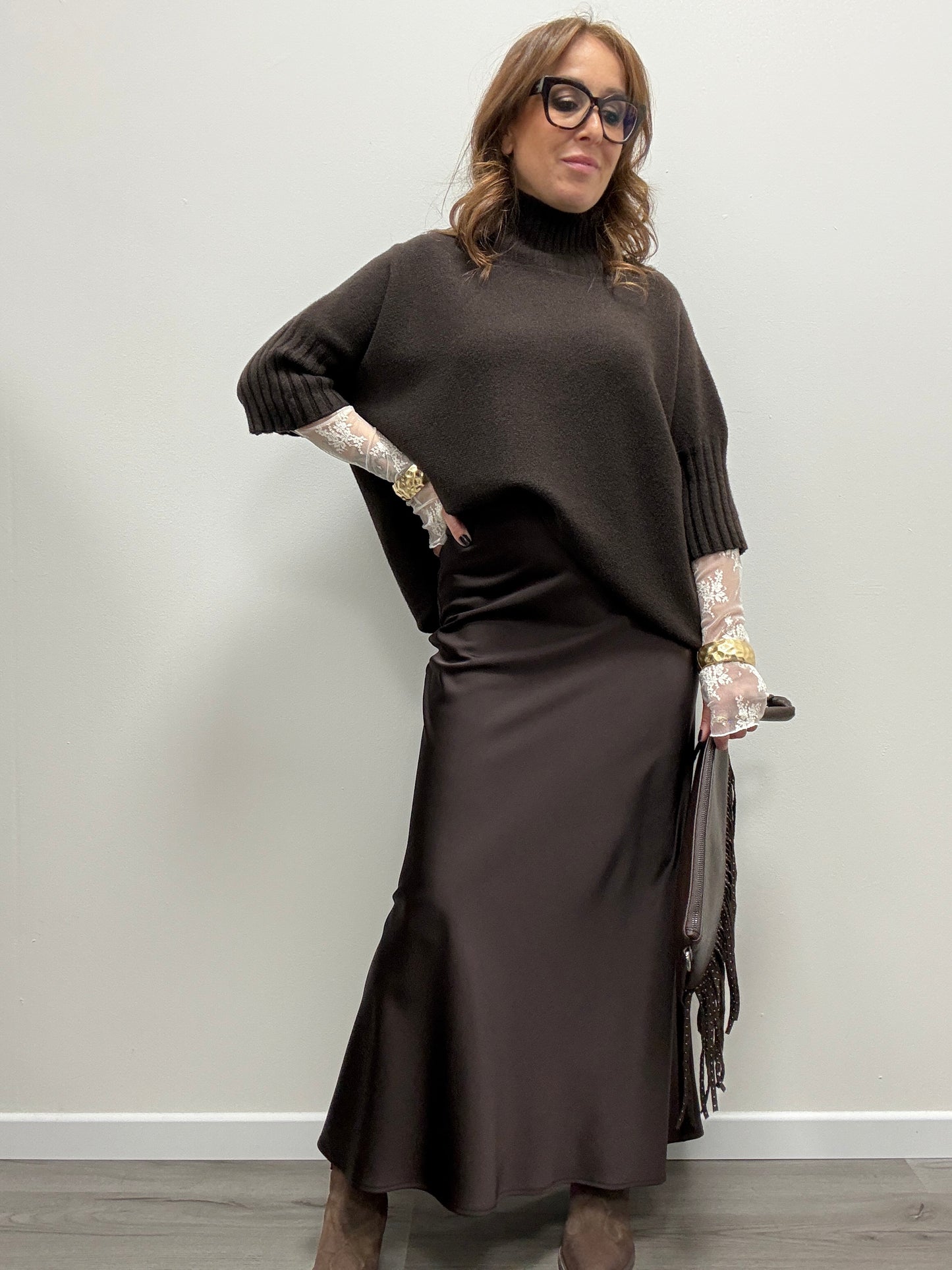 Gonna in Raso Imperial Moro