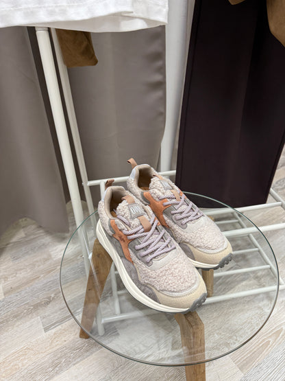 Sneaker bouclè multicolor Ovyè