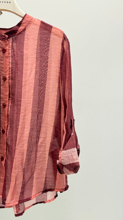 Camicia Riga salmone India  HaveOne Art.CSV-Q422