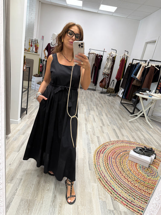 Abito bon ton Susy Mix nero