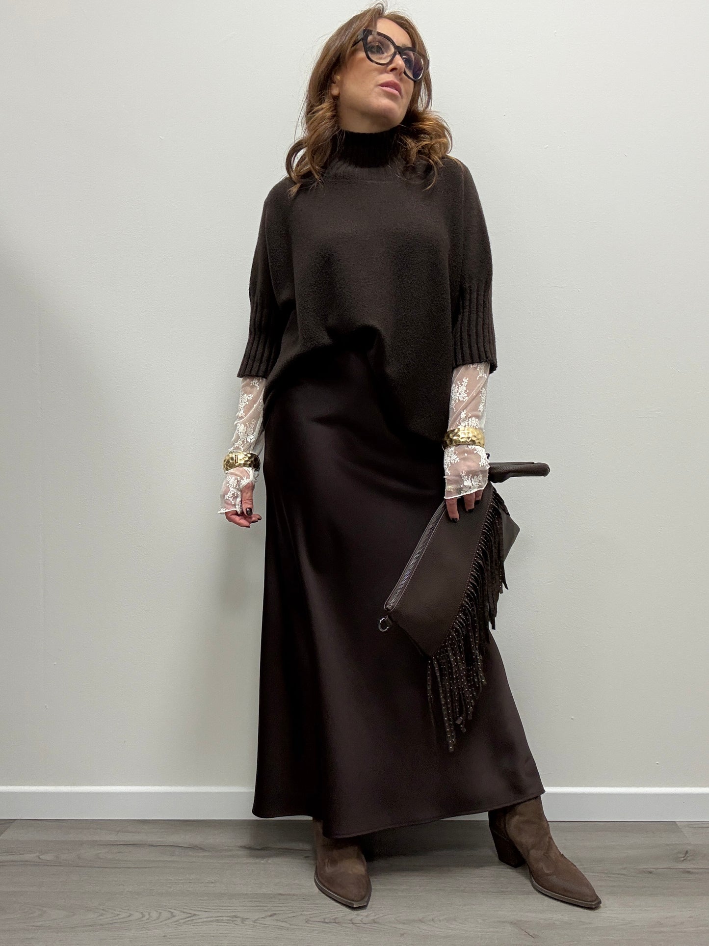 Gonna in Raso Imperial Moro