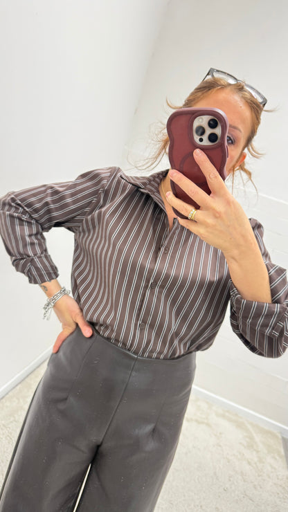 Camicia righe moro Memoire