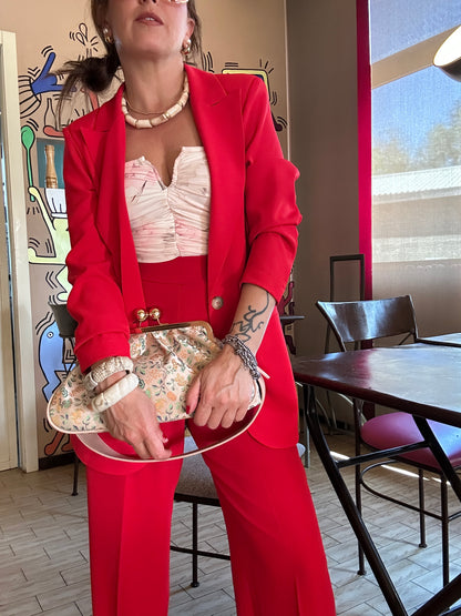 Susy Mix completo rosso in cady