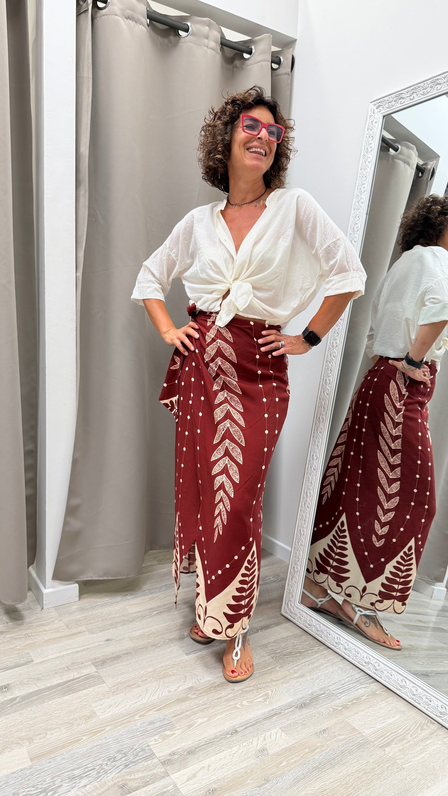 Camicia Mussola di Cotone Burro HaveOne