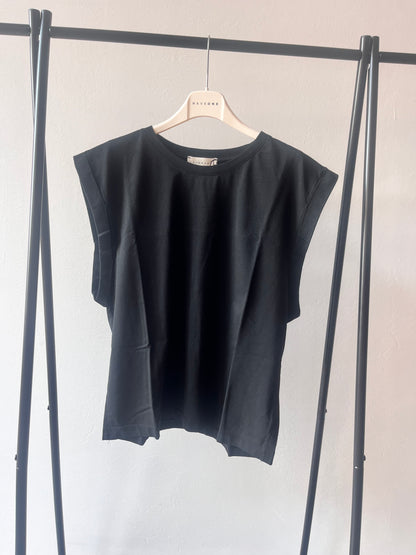 T-shirt Basic manica aletta con rovescia Haveone