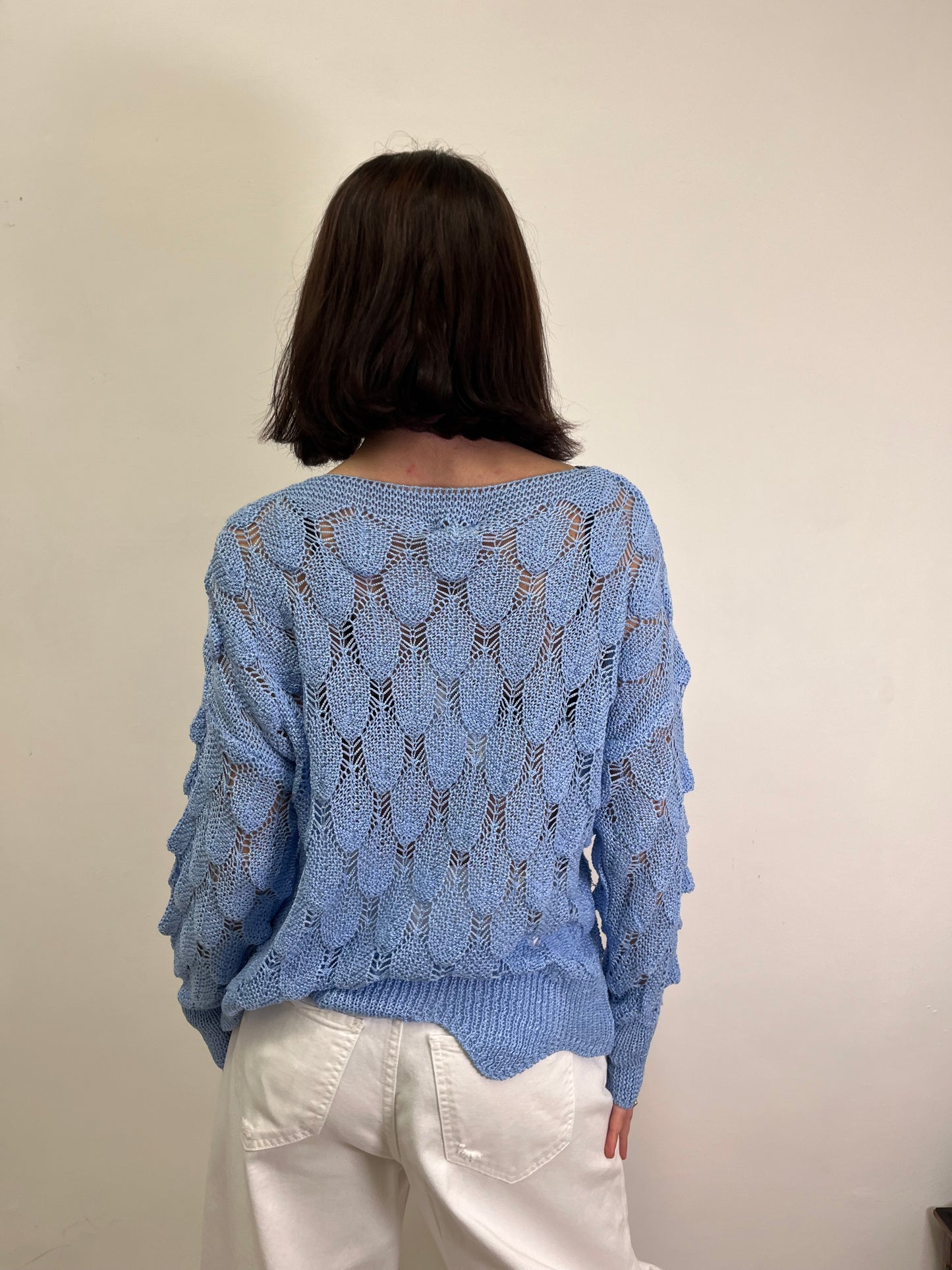 Maglia petalo Azzurro Susy Mix