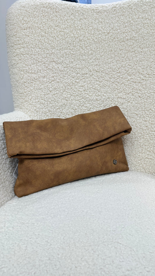 Borsa a mano tabacco Memoire