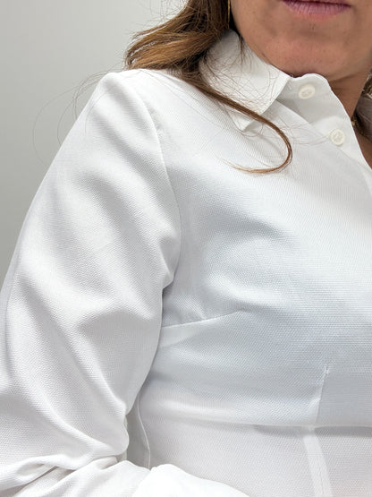 Camicia Oxford Slim Fit Kiki Six bianco