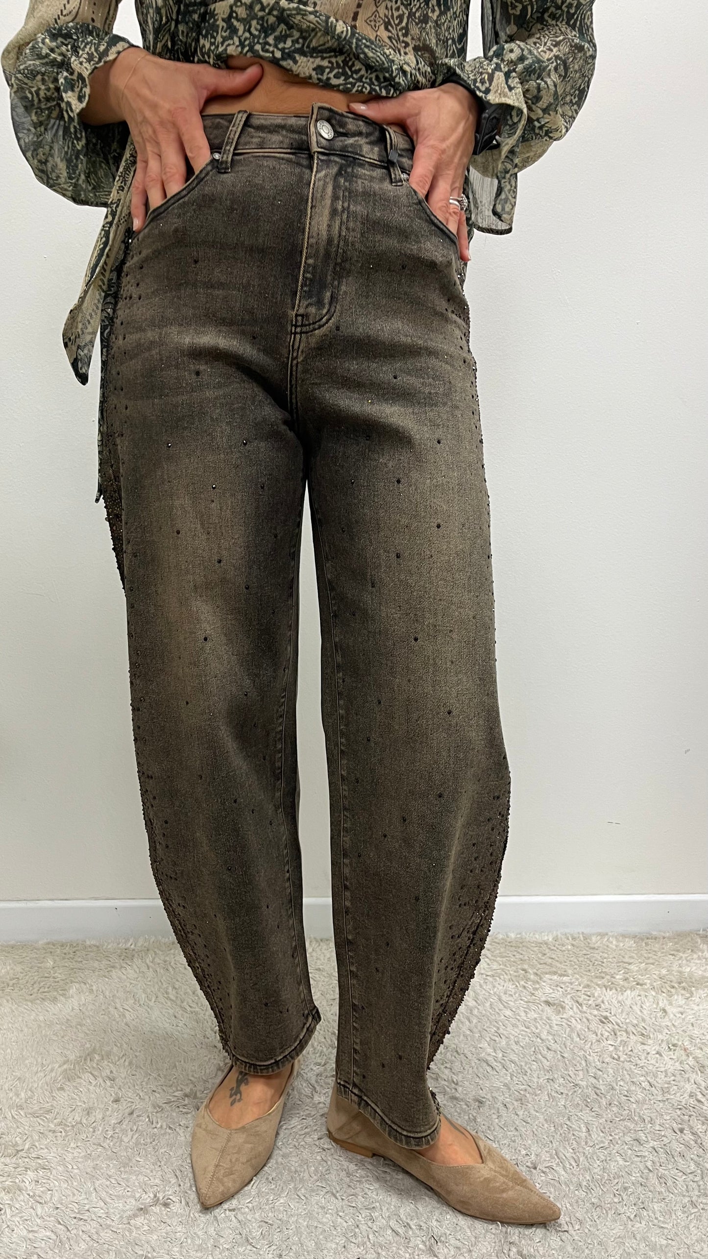Jeans baloon moro sabbiato Extasy art.xb0050/1