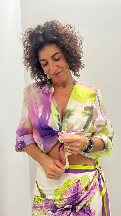 Camicia orchidea viola HaveOne Art.CSV-Q503