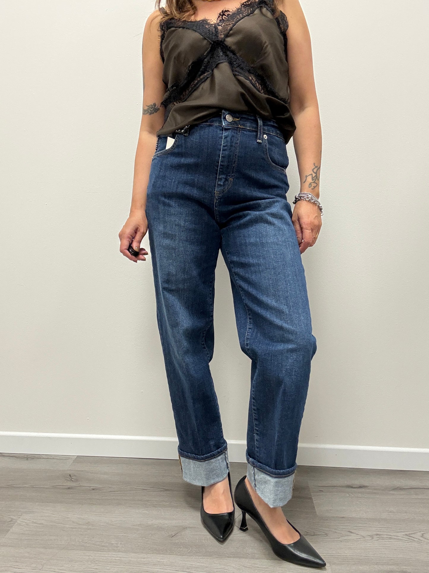 Jeans risvolto Mandy Haveone