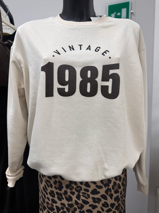 Felpa vintage 1985 Susy Mix