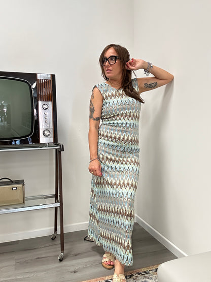 Abito Missoni Susy Mix azzurro