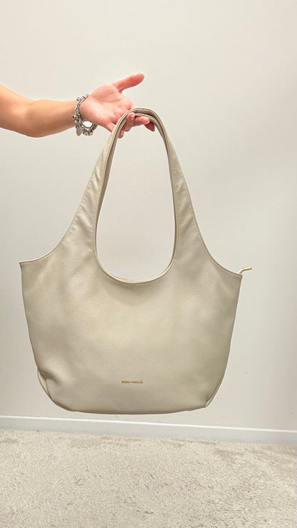 Borsa in ecopelle burro Memoire
