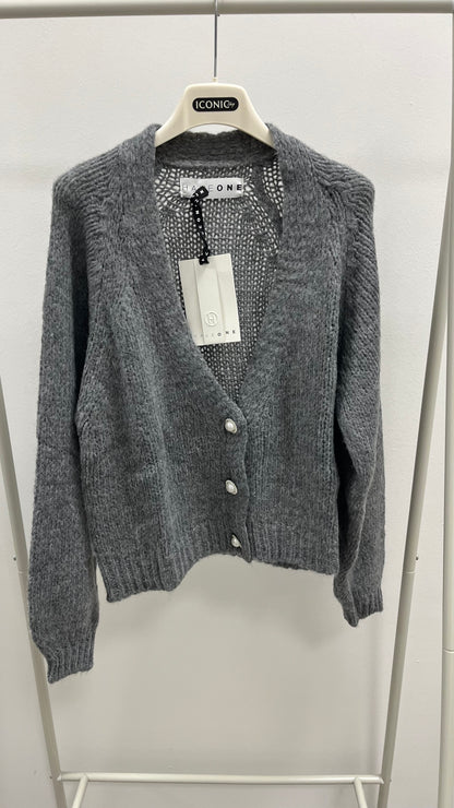 Cardigan Gioiello Grigio HaveOne