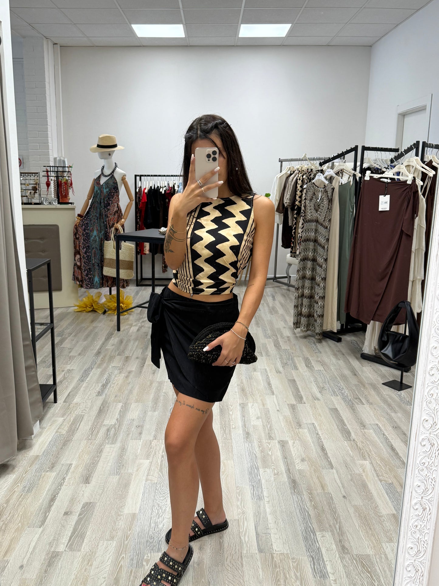 HaveOne Canotta Fantasia zig zag