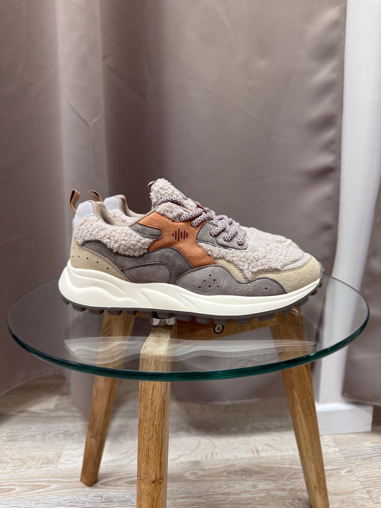 Sneaker bouclè multicolor Ovyè