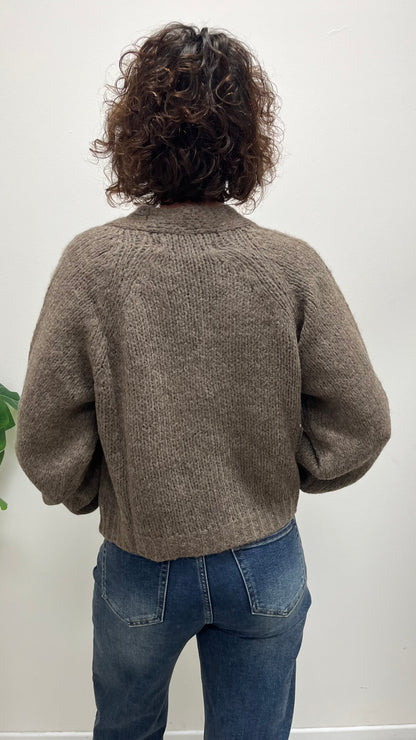 Cardigan Gioiello Tortora HaveOne ART.JIT-R027