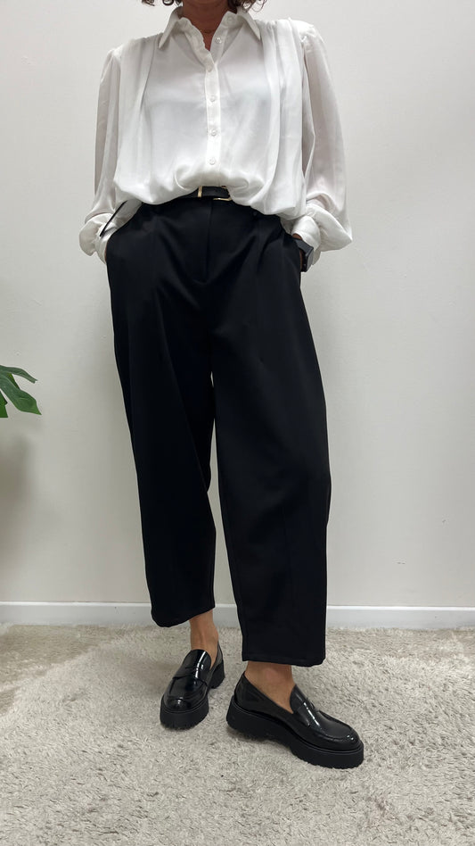 Pantalone baloon con cintura Extasy nero