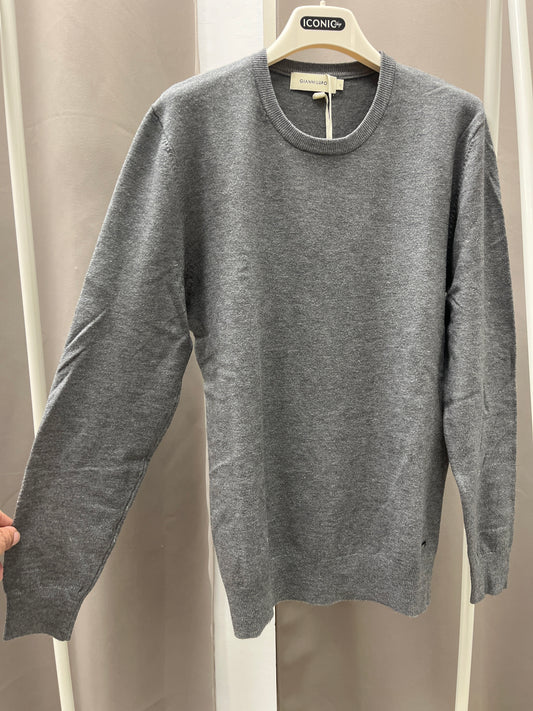 Maglia Basica Girocollo Grigia Gianni Lupo