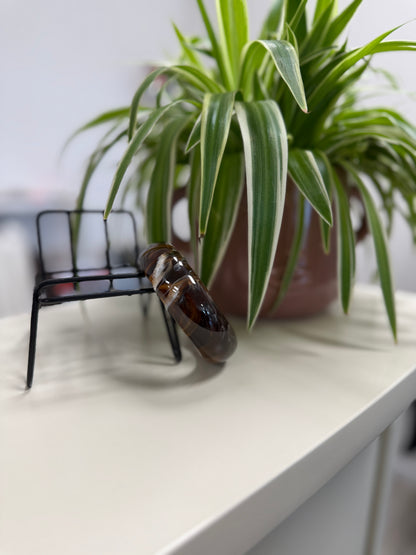 Bracciale moro resina marmorizzato Memoire