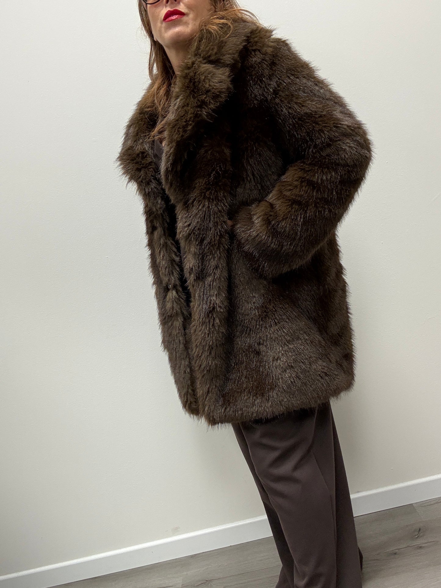 Pelliccia eco moro midi Haveone