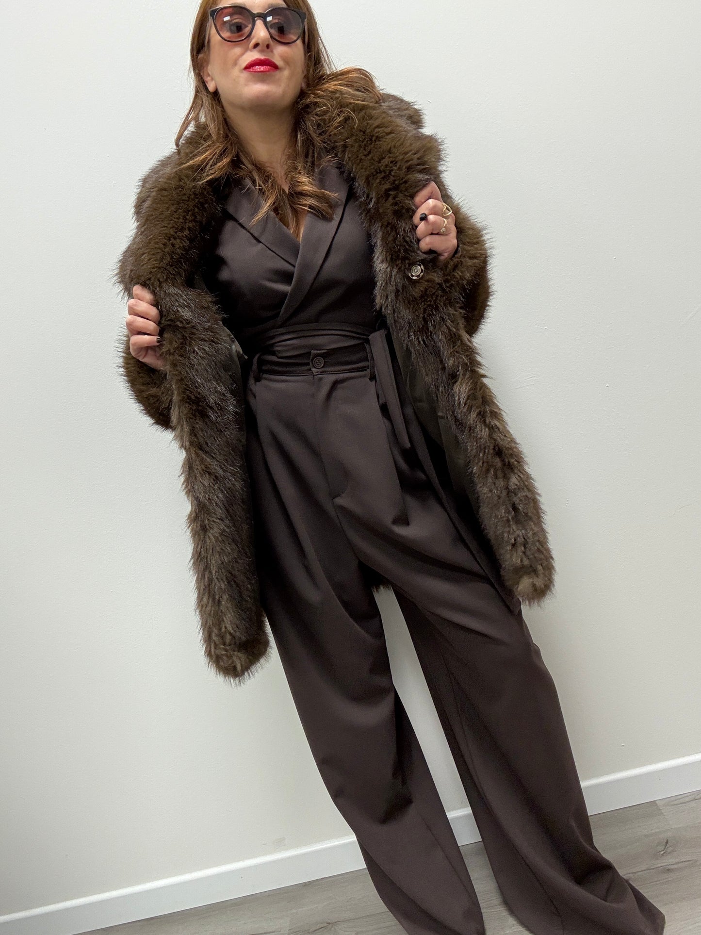 Pelliccia eco moro midi Haveone