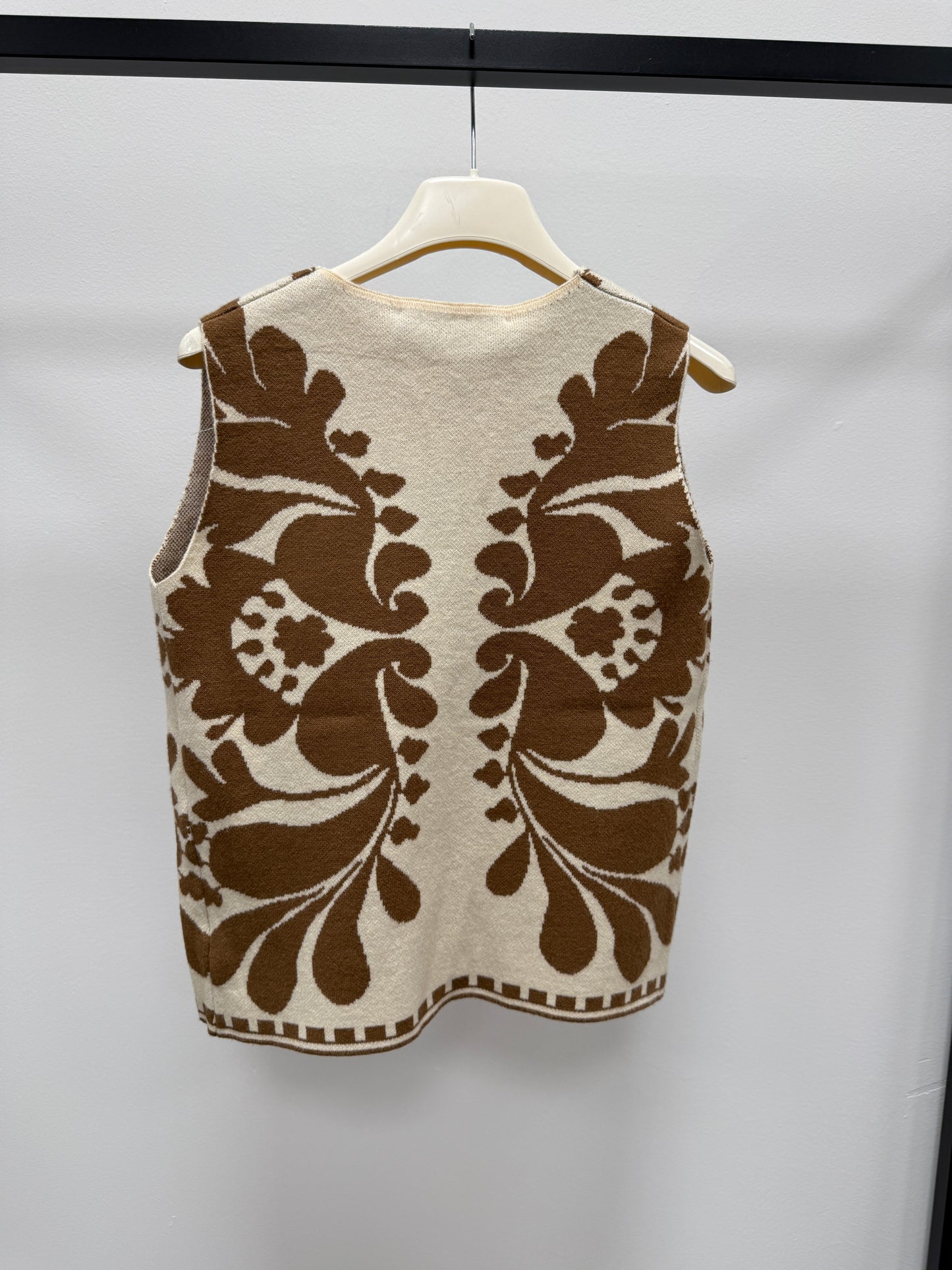 Gilet maglia Gipsy cammello Haveone