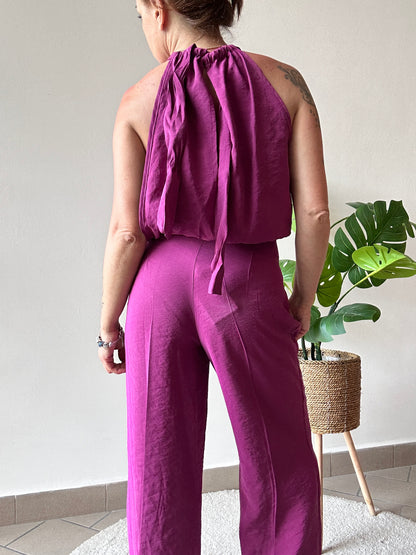 Haveone Palazzo Pants with Pleat