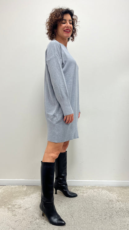 Abito in Maglia Grigio Susy Mix Art.IT2708