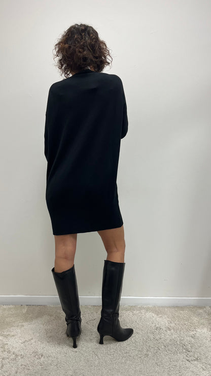 Abito in Maglia Nero Susy Mix Art.IT2708