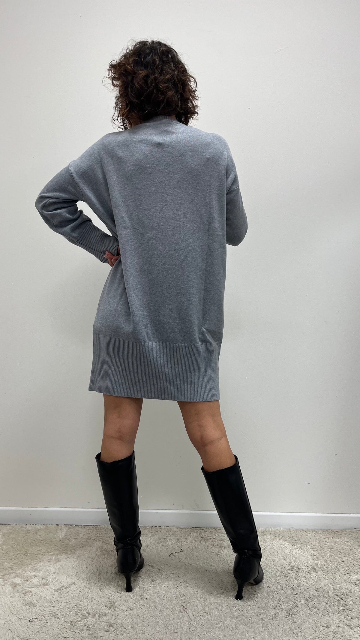 Abito in Maglia Grigio Susy Mix Art.IT2708