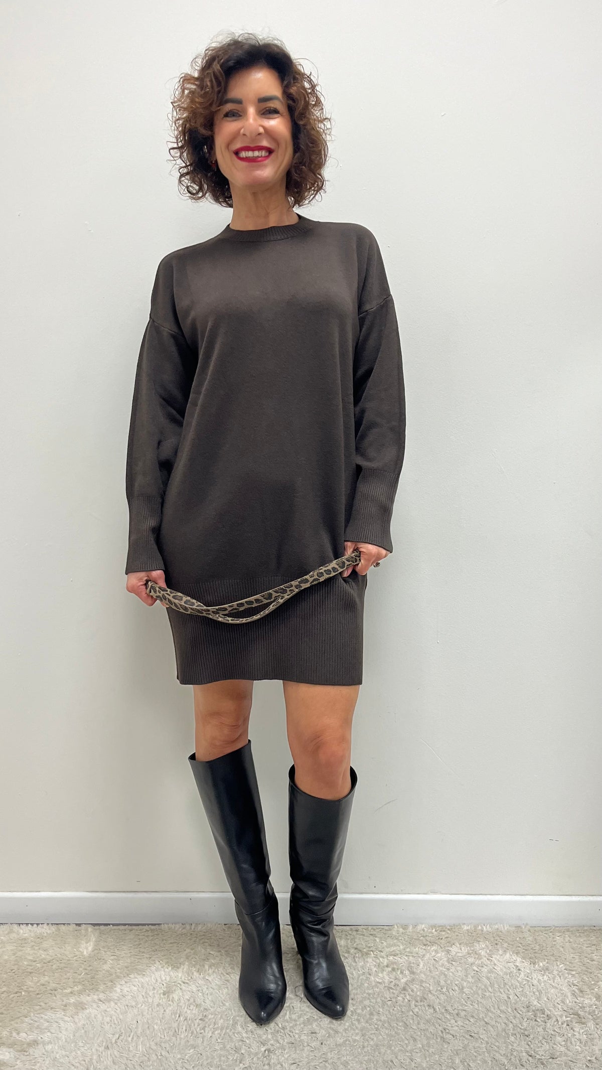 Abito in Maglia Moro Susy Mix Art.IT2708